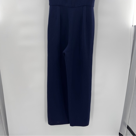 John Anthony navy blue sleeveless jumpsuit size 8 - Picture 4 of 8